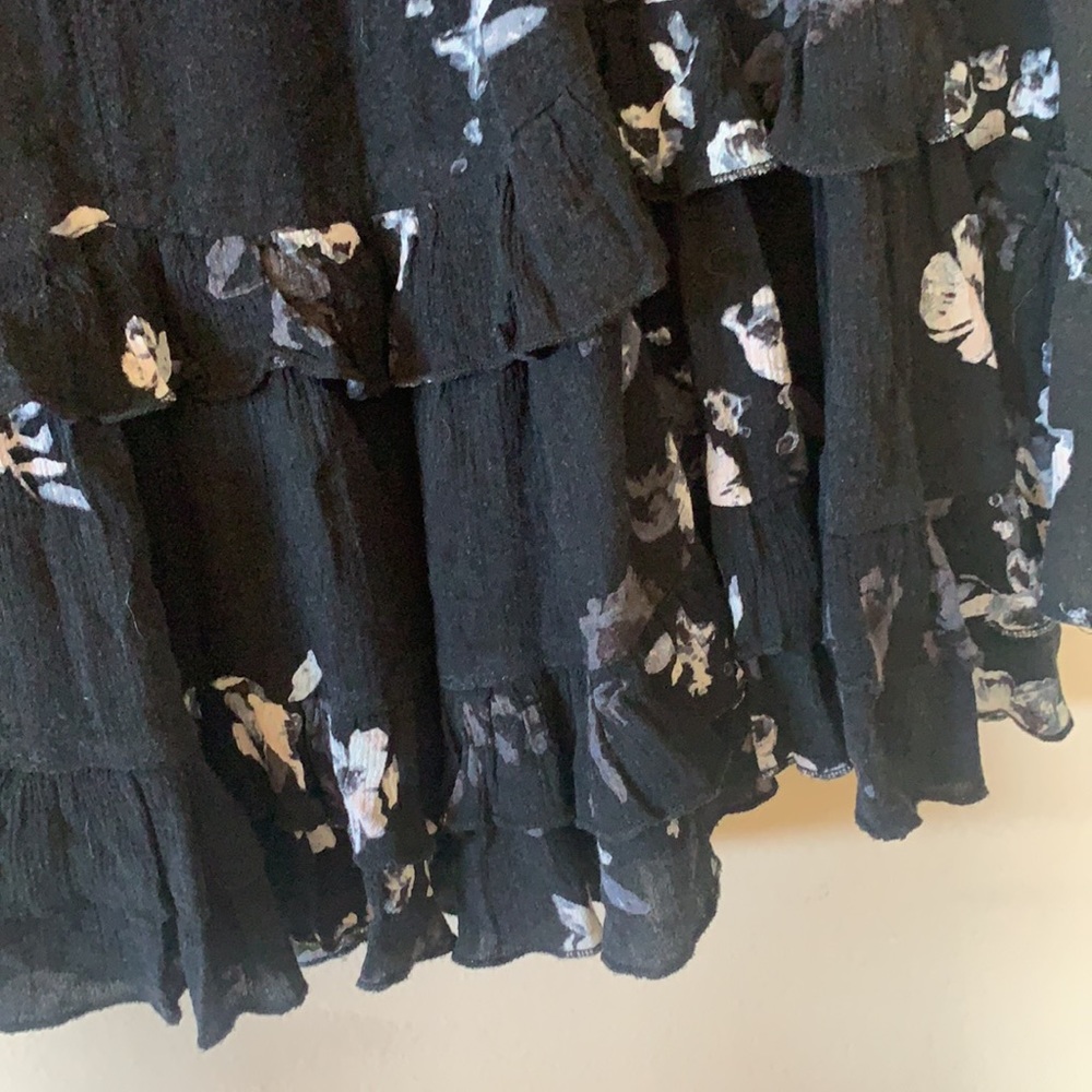 Free People Floral Ruffled Tunic - Picture 3 of 6
